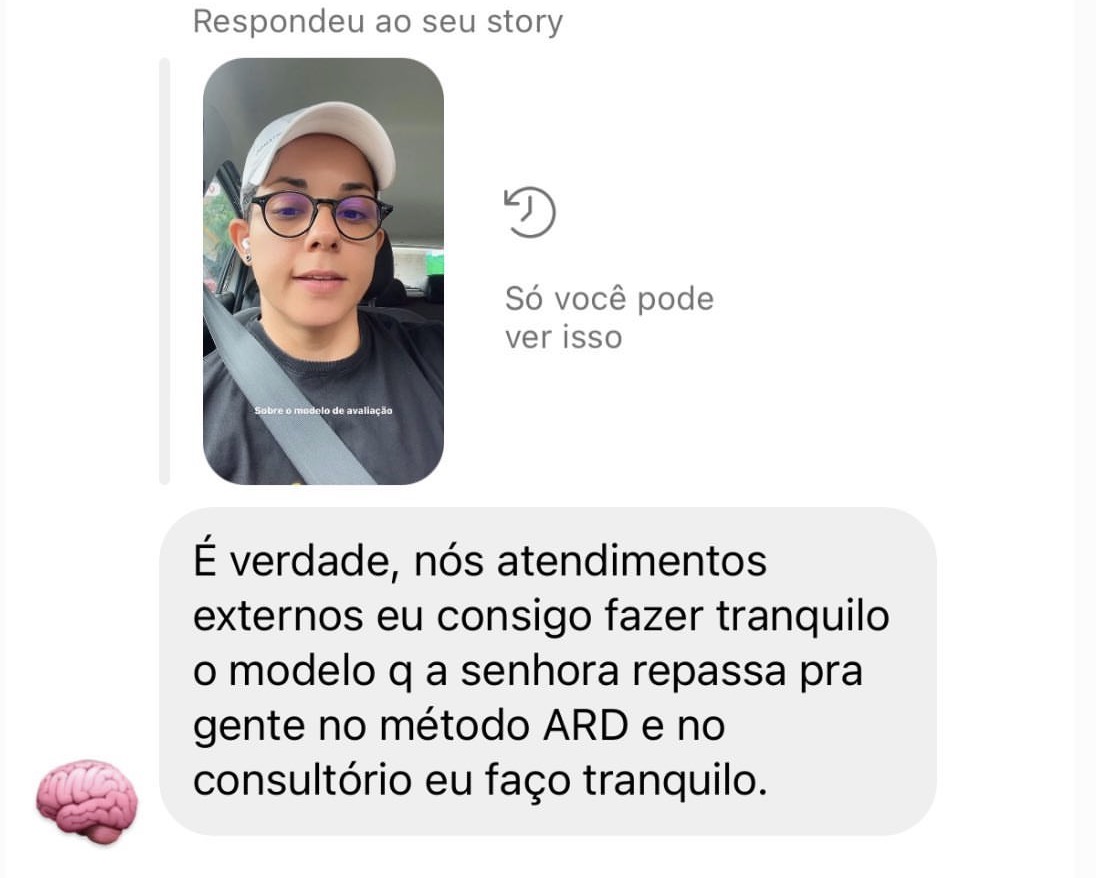 Depoimento de aluno